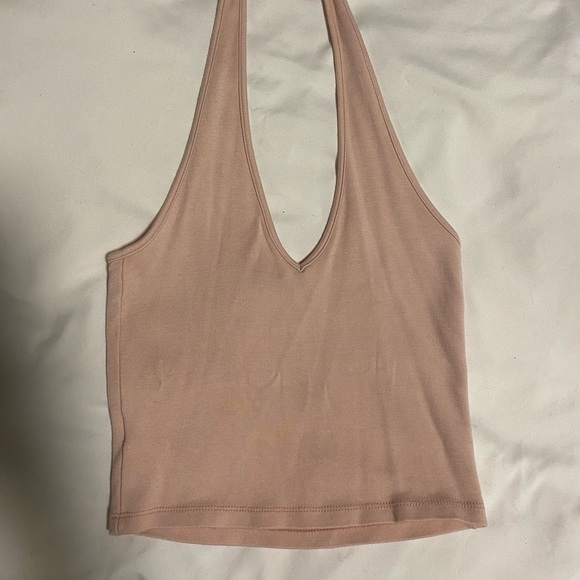 Brandy Melville Open Back Crop Top - Picture 2 of 2